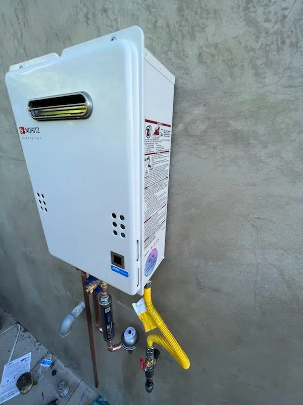 Tankless water heater installation for Walworth homes